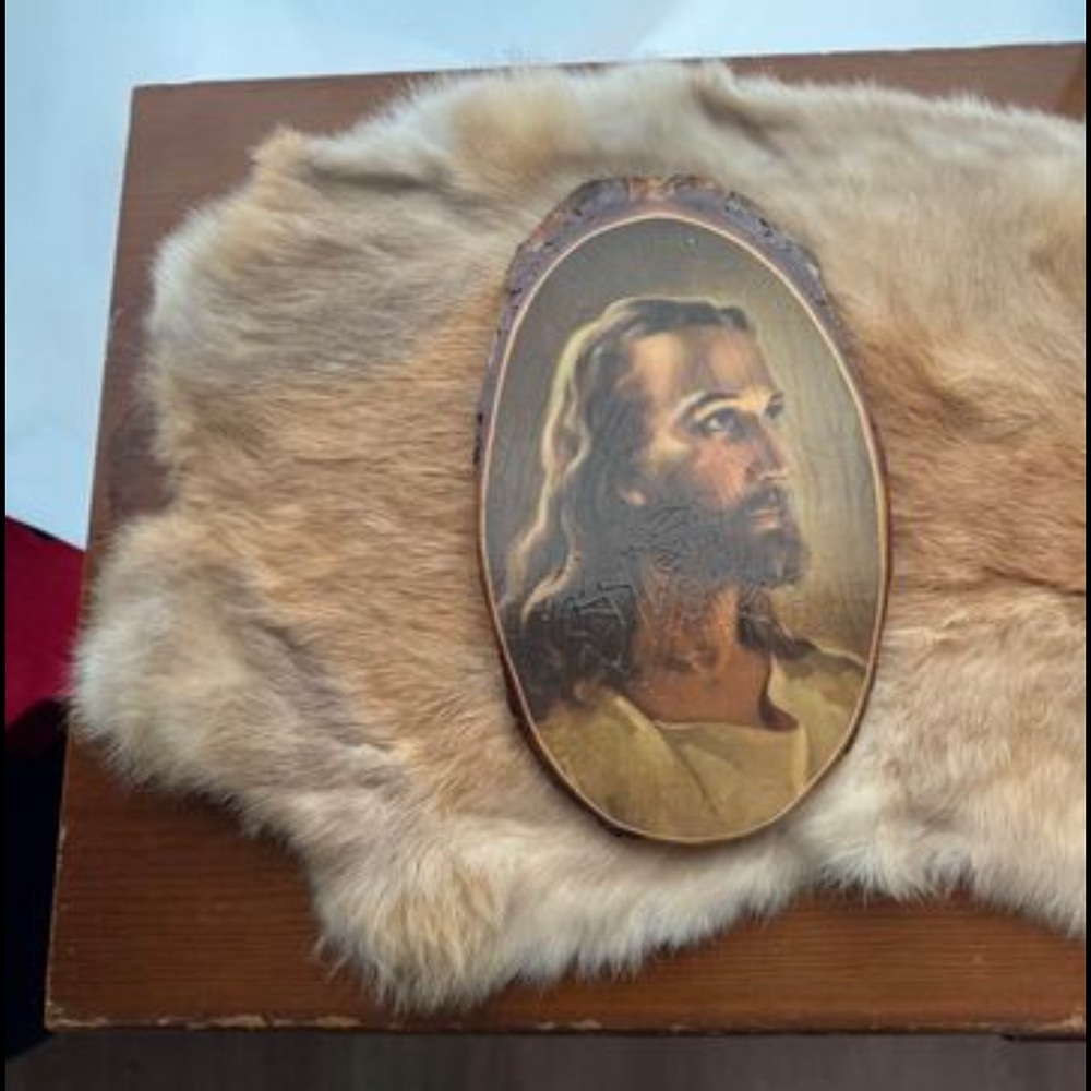 VTG Jesus Painting